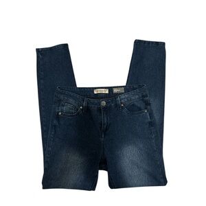 Women’s Dark Blue Boho Skinny Jeans